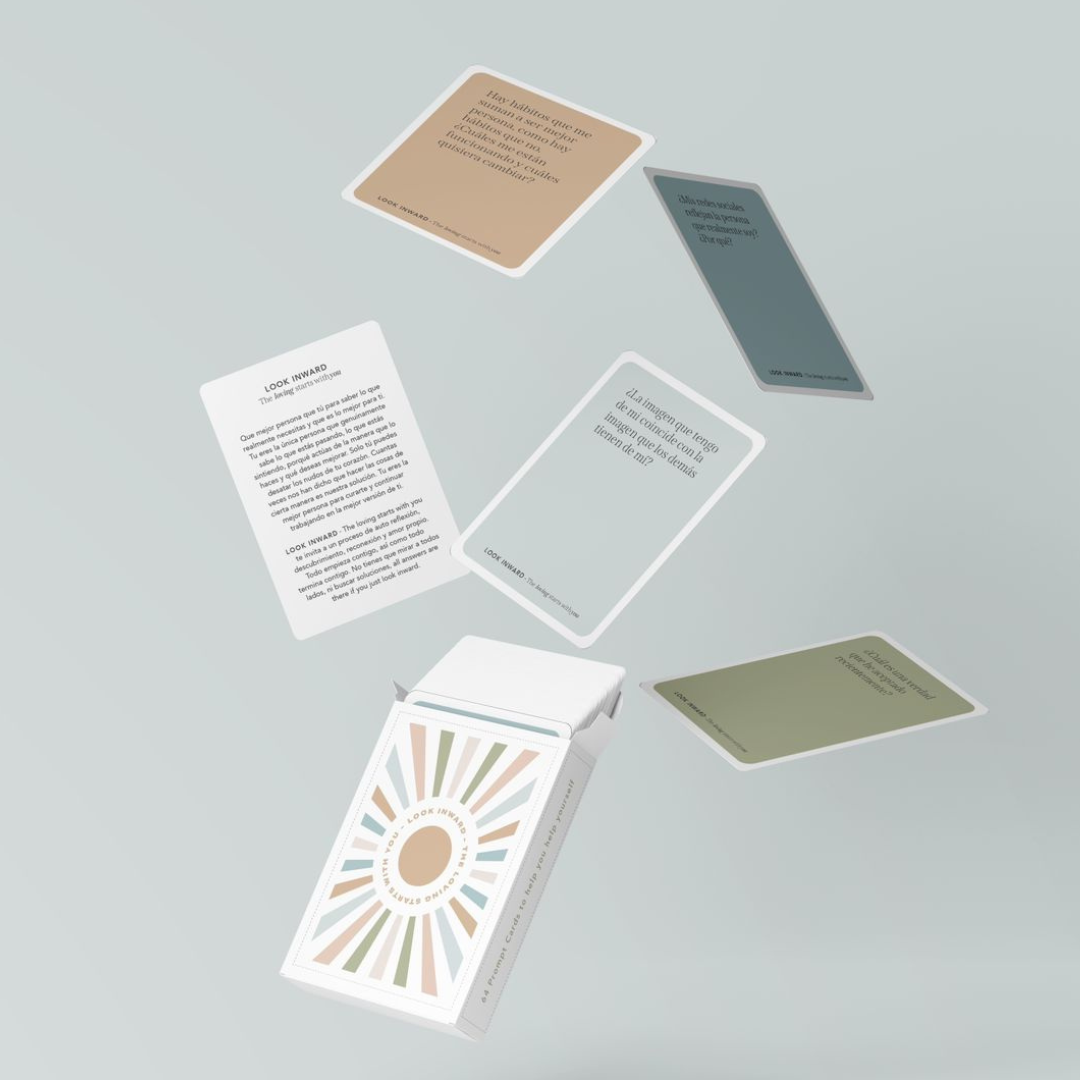 Cards Look Inward - the loving starts with you